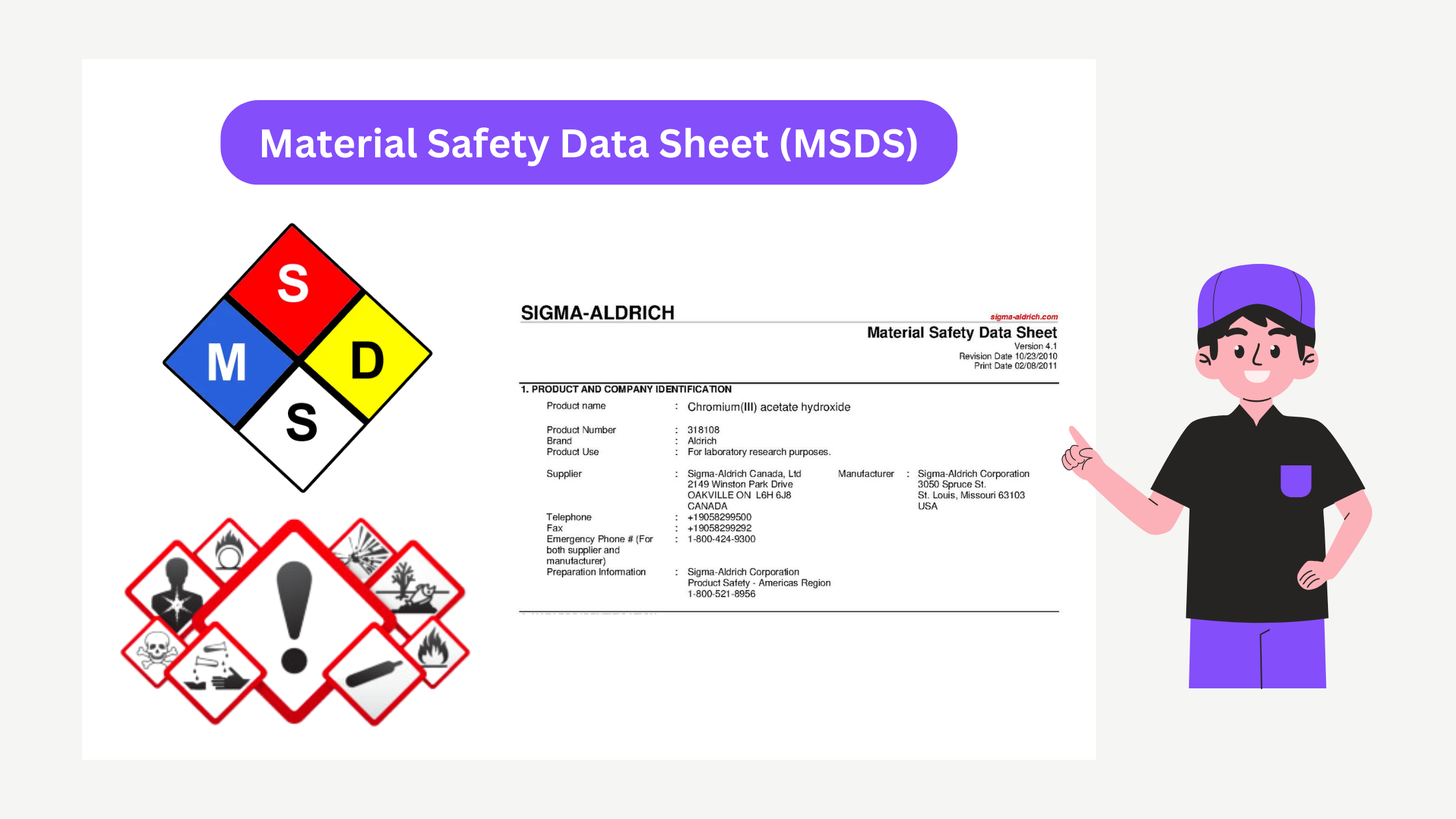 Cover Image for What is Material Safety Data Sheet (MSDS) in Shipping